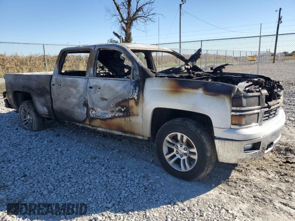 2014 Chevrolet Silverado 1500 LT with VIN 3GCUKREC0EG511844, listed as a Copart auction lot 53271395 with Not Provided miles and Non Repairable. Bid and sale history available at DreamBid. Image 4.