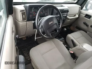 2006 Jeep Wrangler Unlimited LWB with VIN 1J4FA44S56P753768, listed as a Copart auction lot 46497805 with 144,742 mi miles and Salvage Title. Bid and sale history available at carsss.com. Image 8.