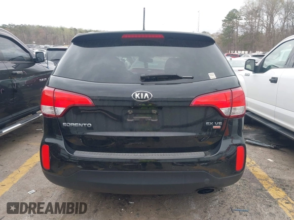 2014 Kia Sorento EX with VIN 5XYKUDA79EG431440, listed as a IAAI auction lot 41850576 with 103,758 mi miles. Bid and sale history available at carsss.com. Image 16.