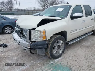 2013 Chevrolet Silverado 1500 LT with VIN 3GCPKSE76DG303067, listed as a IAAI auction lot 41624587 with 113,259 mi miles. Bid and sale history available at carsss.com. Image 2.