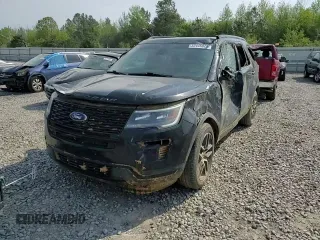 2018 Ford Explorer Sport z VIN 1FM5K8GT2JGC47958, wystawiony jako Copart lot #52446025 z przebiegiem 74 610 mil mil oraz Szkoda całkowita • Salvage title. Historia ofert i sprzedaży dostępna na DreamBid. Obrazek 12.