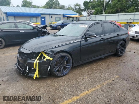 2015 BMW 3 Series 335i z VIN WBA3A9G56FNT09707, wystawiony jako Copart lot #60663484 z przebiegiem 74 355 mil mil oraz Szkoda całkowita • Salvage title. Historia ofert i sprzedaży dostępna na DreamBid. Obrazek 1.