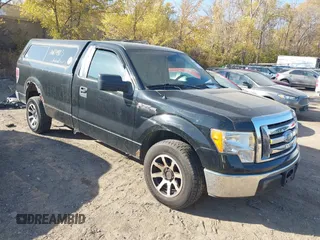 2009 Ford F-150 XL with VIN 1FTRF12W39KC17377, listed as a IAAI auction lot 40639923 with 158,791 mi miles and . Bid and sale history available at DreamBid. Image 1.