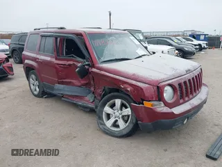 2014 Jeep Patriot Sport with VIN 1C4NJPBA7ED714984, listed as a IAAI auction lot 41488121 with 60,746 mi miles. Bid and sale history available at carsss.com. Image 1.