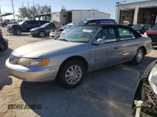 2001 Lincoln Continental with VIN 1LNHM97V31Y641106, listed as a Copart auction lot 77468194 with 86,363 mi miles and Clean Title. Bid and sale history available at carsss.com. Image 1.