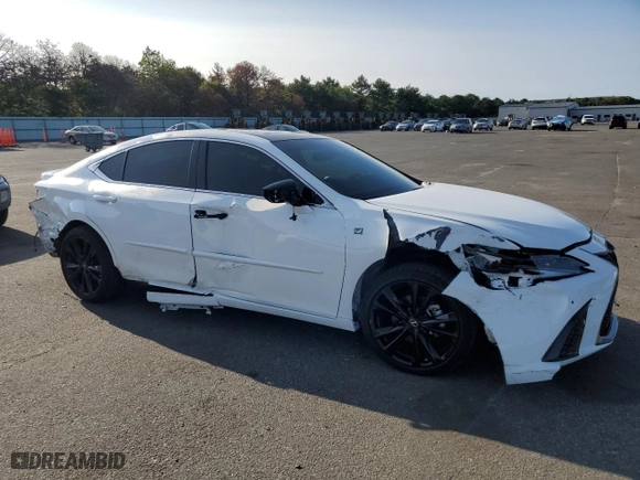 2023 Lexus ES with VIN 58AJZ1B14PU145622, listed as a Copart auction lot 67636734 with 13,972 mi miles and Salvage Title. Bid and sale history available at carsss.com. Image 4.