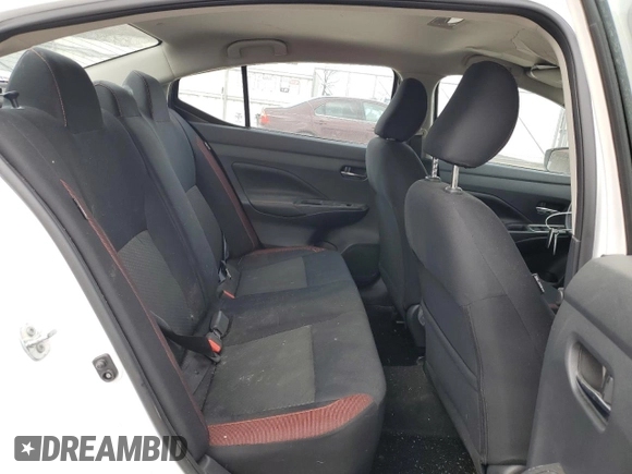 2023 Nissan Versa SR with VIN 3N1CN8FVXPL824846, listed as a Copart auction lot 53151065 with 25,984 mi miles and Salvage title. Bid and sale history available at DreamBid. Image 10.