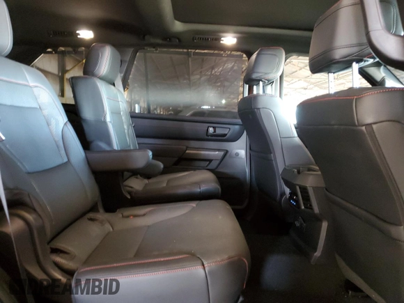 2024 Toyota Sequoia SR5 with VIN 7SVAAABA4RX037155, listed as a Copart auction lot 81374134 with 5,439 mi miles and Salvage Title. Bid and sale history available at carsss.com. Image 11.