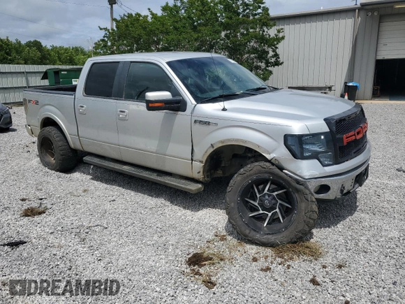2010 Ford F-150 XL with VIN 1FTEW1C84AKE62319, listed as a Copart auction lot 59796895 with 179,589 mi miles and Salvage title. Bid and sale history available at DreamBid. Image 4.