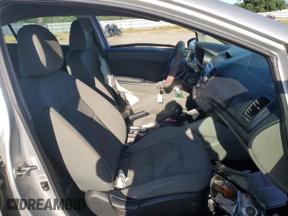 2015 Kia Forte LX with VIN KNAFK4A64F5372898, listed as a Copart auction lot 53389615 with 195,046 mi miles and Salvage Title. Bid and sale history available at carsss.com. Image 7.