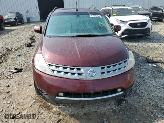 2007 Nissan Murano S with VIN JN8AZ08W47W601376, listed as a Copart auction lot 67046704 with 187,088 mi miles and Salvage Title. Bid and sale history available at carsss.com. Image 5.