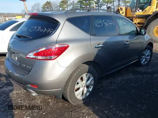 2012 Nissan Murano S with VIN JN8AZ1MW3CW237134, listed as a IAAI auction lot 41948297 with 999,999 mi miles. Bid and sale history available at carsss.com. Image 4.