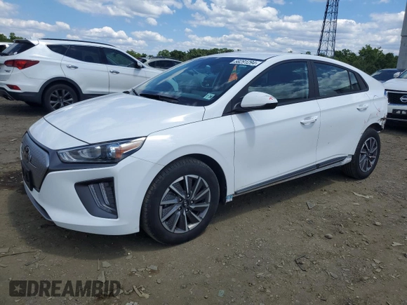 2021 Hyundai Ioniq SE with VIN KMHC75LJ2MU079174, listed as a Copart auction lot 58291294 with 24,377 mi miles and Salvage title. Bid and sale history available at DreamBid. Image 1.