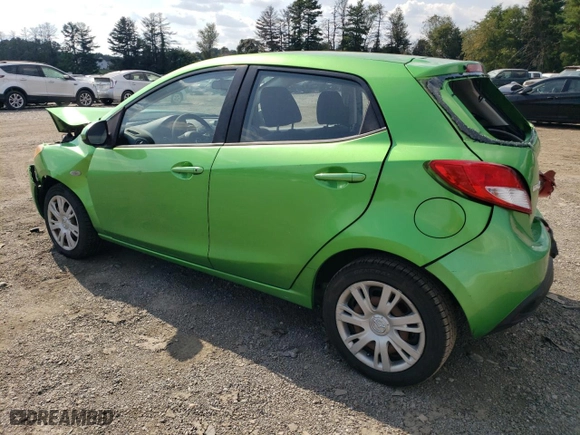 2013 Mazda Mazda2 Sport with VIN JM1DE1KZXD0168092, listed as a Copart auction lot 71108674 with 111,821 mi miles and Salvage Title. Bid and sale history available at carsss.com. Image 2.