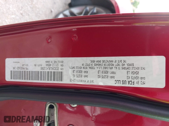 2020 Dodge Charger Scat Pack z VIN 2C3CDXGJ9LH112566, wystawiony jako IAAI lot #42330916 z przebiegiem 143 710 mil mil oraz . Historia ofert i sprzedaży dostępna na DreamBid. Obrazek 9.