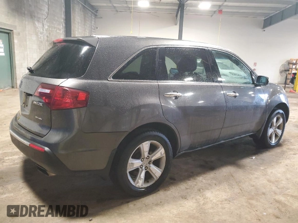 2010 Acura MDX with VIN 2HNYD2H28AH525520, listed as a Copart auction lot 50780235 with 250,830 mi miles and Salvage Title. Bid and sale history available at carsss.com. Image 3.