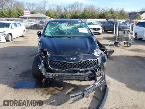 2017 Kia Sportage LX with VIN KNDPM3AC4H7133540, listed as a IAAI auction lot 41840390 with 112,008 mi miles and . Bid and sale history available at carsss.com. Image 12.