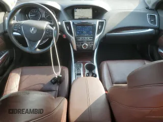 2015 Acura TLX Technology with VIN 19UUB2F50FA017332, listed as a Copart auction lot 60505425 with 108,617 mi miles and Salvage title. Bid and sale history available at DreamBid. Image 8.