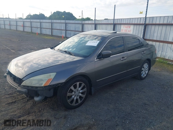 2006 Honda Accord EX-L z VIN 1HGCM66526A029091, wystawiony jako IAAI lot #42349831 z przebiegiem 208 951 mil mil oraz . Historia ofert i sprzedaży dostępna na DreamBid. Obrazek 2.