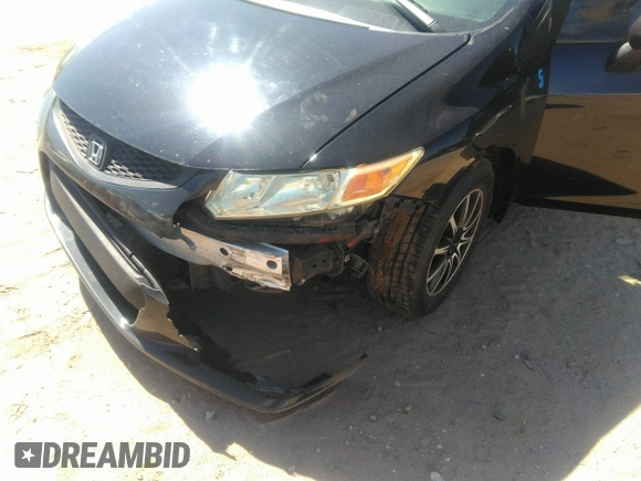 2013 Honda Civic Cpe LX with VIN 2HGFG3B51DH520775, listed as a IAAI auction lot 41853604 with 219,336 mi miles. Bid and sale history available at carsss.com. Image 6.