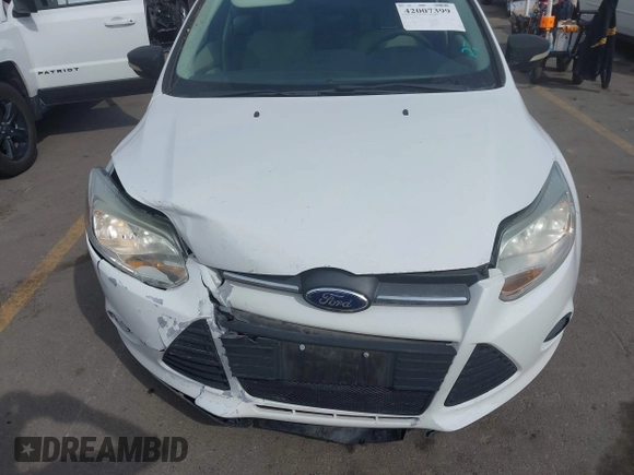2013 Ford Focus SE with VIN 1FADP3K27DL298456, listed as a IAAI auction lot 42007399 with 111,210 mi miles. Bid and sale history available at carsss.com. Image 12.