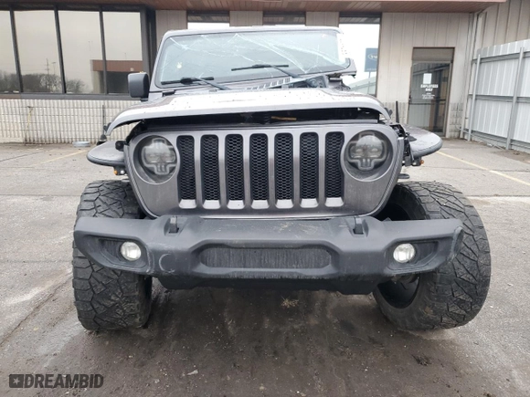 2019 Jeep Wrangler Unlimited Sport S with VIN 1C4HJXDN9KW636558, listed as a Copart auction lot 85011274 with 97,375 mi miles and Salvage Title. Bid and sale history available at carsss.com. Image 5.