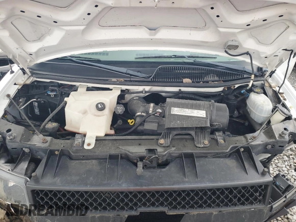 2006 Chevrolet Express Passenger with VIN 1GAHG35U761194114, listed as a Copart auction lot 55985195 with 110,432 mi miles and Salvage title. Bid and sale history available at DreamBid. Image 12.