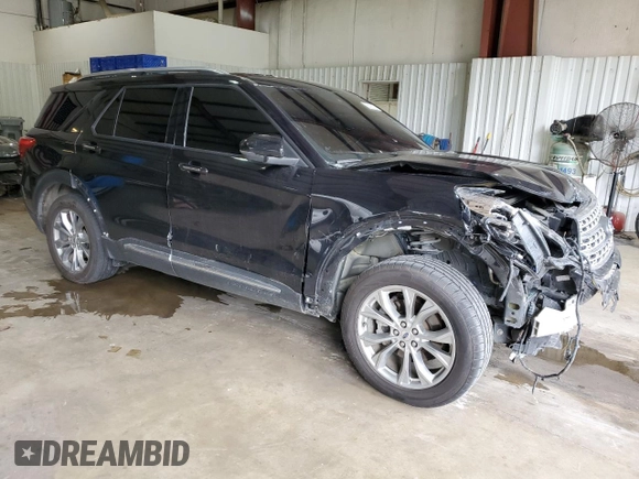 2022 Ford Explorer Limited with VIN 1FMSK7FH8NGA56609, listed as a Copart auction lot 56428135 with 59,928 mi miles and Salvage title. Bid and sale history available at DreamBid. Image 4.