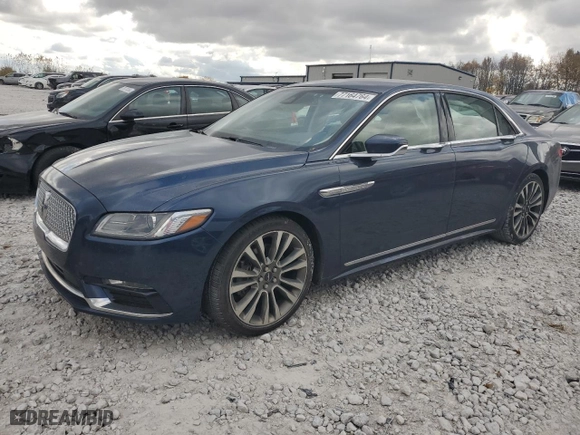 2017 Lincoln Continental Select with VIN 1LN6L9TK9H5605681, listed as a Copart auction lot 77164764 with 138,592 mi miles and Clean Title. Bid and sale history available at carsss.com. Image 1.