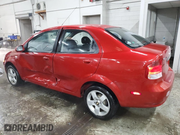 2006 Chevrolet Aveo LT z VIN KL1TG56676B588212, wystawiony jako Copart lot #45707035 z przebiegiem 127 807 mil mil oraz Szkoda całkowita • Salvage title. Historia ofert i sprzedaży dostępna na DreamBid. Obrazek 2.