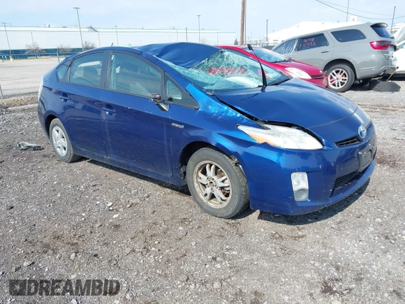 2010 Toyota Prius II with VIN JTDKN3DU2A0173643, listed as a IAAI auction lot 42088644 with 141,114 mi miles. Bid and sale history available at carsss.com. Image 1.