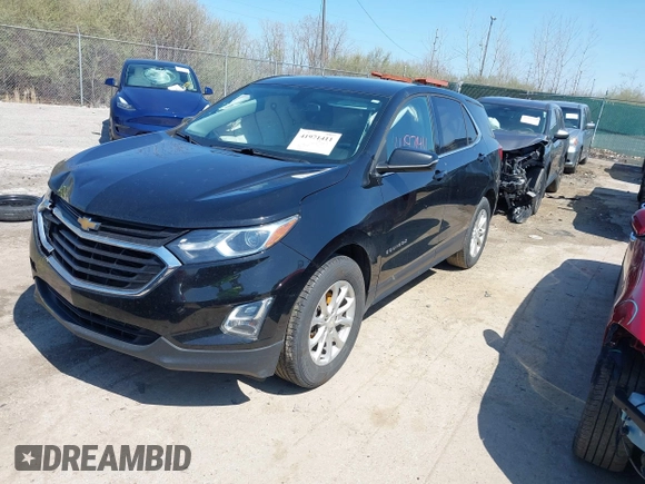 2018 Chevrolet Equinox LT with VIN 2GNAXJEV1J6120187, listed as a IAAI auction lot 41971411 with 115,180 mi miles. Bid and sale history available at carsss.com. Image 17.