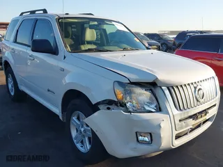 2009 Mercury Mariner Hybrid with VIN 4M2CU29399KJ05674, listed as a IAAI auction lot 40843807 with 194,987 mi miles. Bid and sale history available at carsss.com. Image 6.