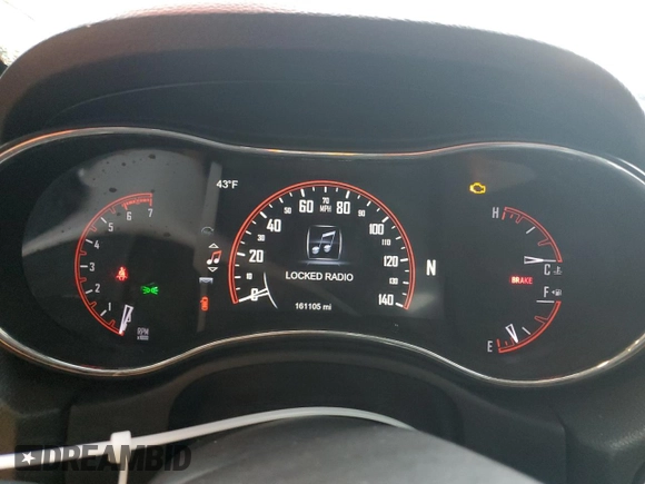 2014 Dodge Durango Citadel with VIN 1C4SDJET7EC467069, listed as a Copart auction lot 88552685 with 161,105 mi miles and Salvage Title. Bid and sale history available at DreamBid. Image 9.