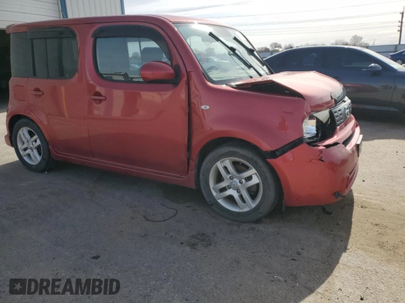 2009 Nissan Cube SL with VIN JN8AZ28R29T127339, listed as a Copart auction lot 49831125 with Not Provided miles and Salvage Title. Bid and sale history available at DreamBid. Image 4.