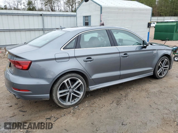 2017 Audi A3 Sedan Premium Plus with VIN WAUJ8GFF7H1018841, listed as a Copart auction lot 45325434 with 92,416 mi miles. Bid and sale history available at carsss.com. Image 3.
