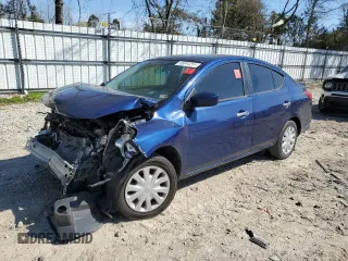 2019 Nissan Versa SV with VIN 3N1CN7AP8KL848395, listed as a Copart auction lot 46844254 with Not provided miles and Salvage title. Bid and sale history available at DreamBid. Image 1.