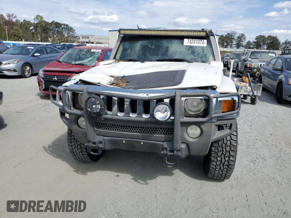 2006 Hummer H3 with VIN 5GTDN136668116685, listed as a Copart auction lot 74241474 with 144,273 mi miles and Salvage Title. Bid and sale history available at carsss.com. Image 5.