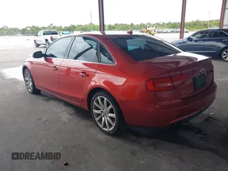 2013 Audi A4 Premium Plus z VIN WAUFFAFL1DA096394, wystawiony jako IAAI lot #42235725 z przebiegiem 87 369 mil mil oraz . Historia ofert i sprzedaży dostępna na DreamBid. Obrazek 3.