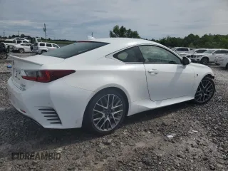 2015 Lexus RC 350 F Sport with VIN JTHHE5BC8F5000511, listed as a Copart auction lot 61220175 with 93,587 mi miles and Salvage title. Bid and sale history available at DreamBid. Image 3.