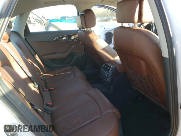 2016 Audi A6 2.0T Premium Plus with VIN WAUGFAFC5GN026818, listed as a Copart auction lot 66069772 with 46,528 mi miles. Bid and sale history available at carsss.com. Image 6.