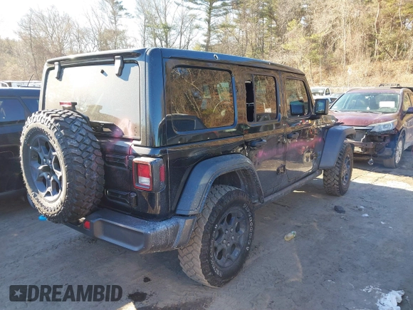 2023 Jeep Wrangler с VIN 1C4JJXN67PW621024, выставлен на аукционе IAAI как лот 41411389 с пробегом 21 306 миль миль и . История ставок и продаж доступна на DreamBid. Изображение 4.