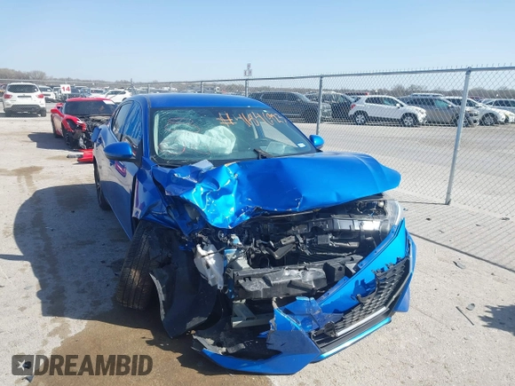 2021 Nissan Sentra SV with VIN 3N1AB8CV9MY318282, listed as a IAAI auction lot 41846923 with 47,380 mi miles and . Bid and sale history available at DreamBid. Image 1.