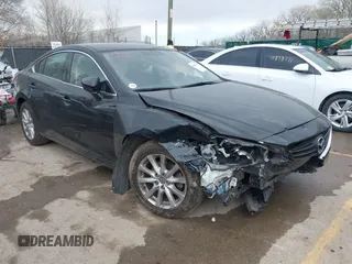 2016 Mazda 6 i Sport with VIN JM1GJ1U54G1409629, listed as a IAAI auction lot 41892485 with 68,104 mi miles and . Bid and sale history available at DreamBid. Image 1.