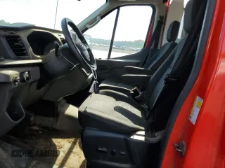2020 Ford Transit Cargo with VIN 1FTBR2C87LKB51843, listed as a Copart auction lot 62791614 with 76,493 mi miles and Salvage Title. Bid and sale history available at carsss.com. Image 7.