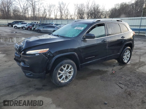 2015 Jeep Cherokee Latitude with VIN 1C4PJMCBXFW694086, listed as a Copart auction lot 49604405 with 119,743 mi miles and Salvage Title. Bid and sale history available at carsss.com. Image 1.