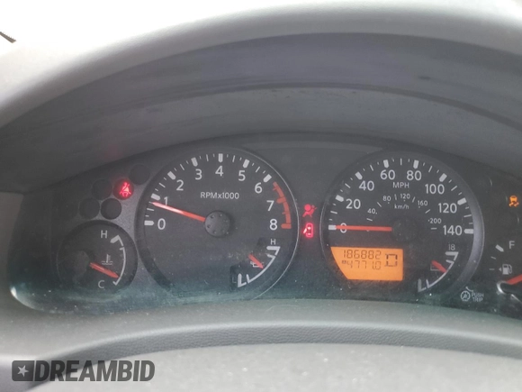 2013 Nissan Frontier Desert Runner with VIN 1N6AD0ER4DN722593, listed as a Copart auction lot 49691185 with 186,882 mi miles and Non repairable. Bid and sale history available at DreamBid. Image 9.
