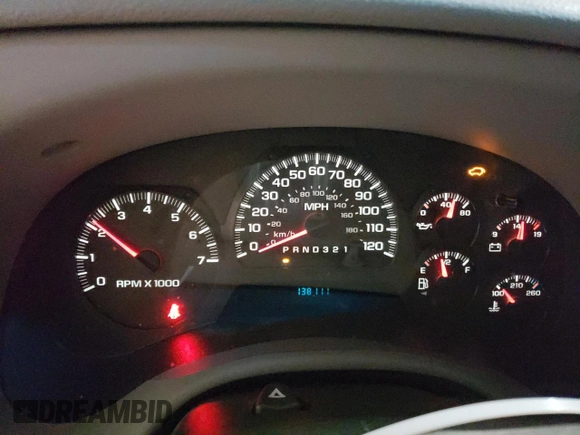 2006 Chevrolet TrailBlazer LS with VIN 1GNET16S666146766, listed as a Copart auction lot 46708035 with 138,111 mi miles and Salvage Title. Bid and sale history available at DreamBid. Image 9.