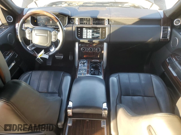 2014 Land Rover Range Rover Supercharged z VIN SALGS3TFXEA171133, wystawiony jako Copart lot #42797115 z przebiegiem 118 076 mil mil oraz Szkoda całkowita • Salvage title. Historia ofert i sprzedaży dostępna na DreamBid. Obrazek 8.