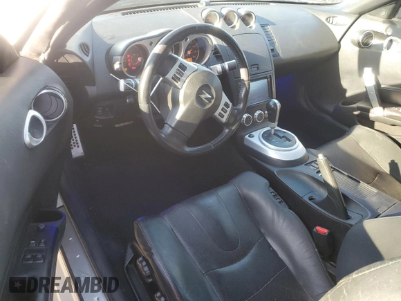 2007 Nissan 350Z Touring with VIN JN1BZ36A37M654299, listed as a Copart auction lot 47617585 with 126,188 mi miles and Salvage Title. Bid and sale history available at carsss.com. Image 8.